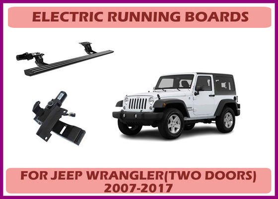 Jeep Wrangler Electric Side Steps Retractable Power Running Board with Shockproof
