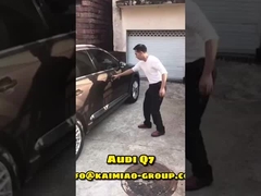 Audi Q7 Anti Pinch Power Running Boards com Desdobramento Automático