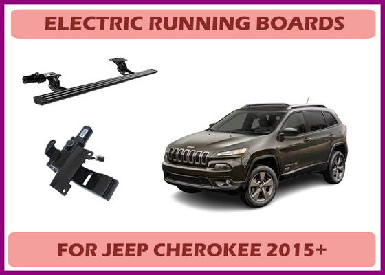 Estribo Elétrico Impermeável e Plataforma Reforçada para Jeep Cherokee