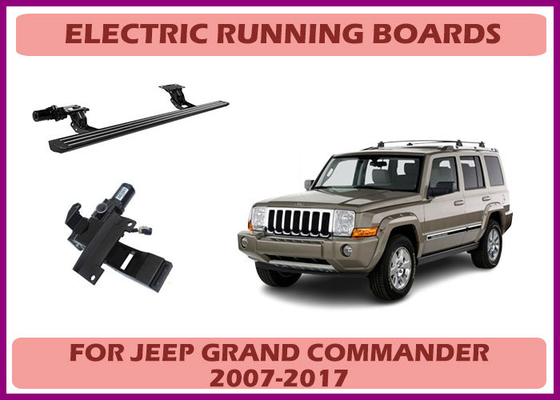 Estribos e Degraus Retráteis para Jeep Grand Commander com Compatibilidade de Fiação