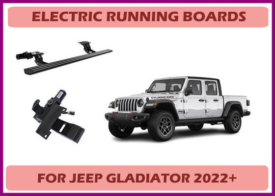 Jeep Gladiator Power Deploy Running Board com antiderrapante e pesado