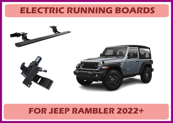 Jeep Rambler Automático Retrátil Alumínio Corrente Elétrica com Operação silenciosa
