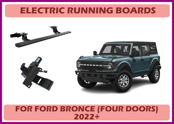 Estribos Laterais Elétricos Retráteis Ford Bronco com Acessibilidade Melhorada