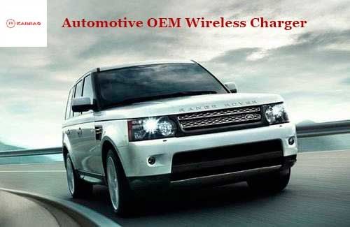 Carregador sem fio automotivo Range Rover Vogue/Freelander/descoberta 5 de QI/velares/esporte